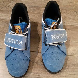 Position P3 Blue Suede Weightlifting workout shoes